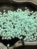 Blue Glow Stars - Polymer Clay
