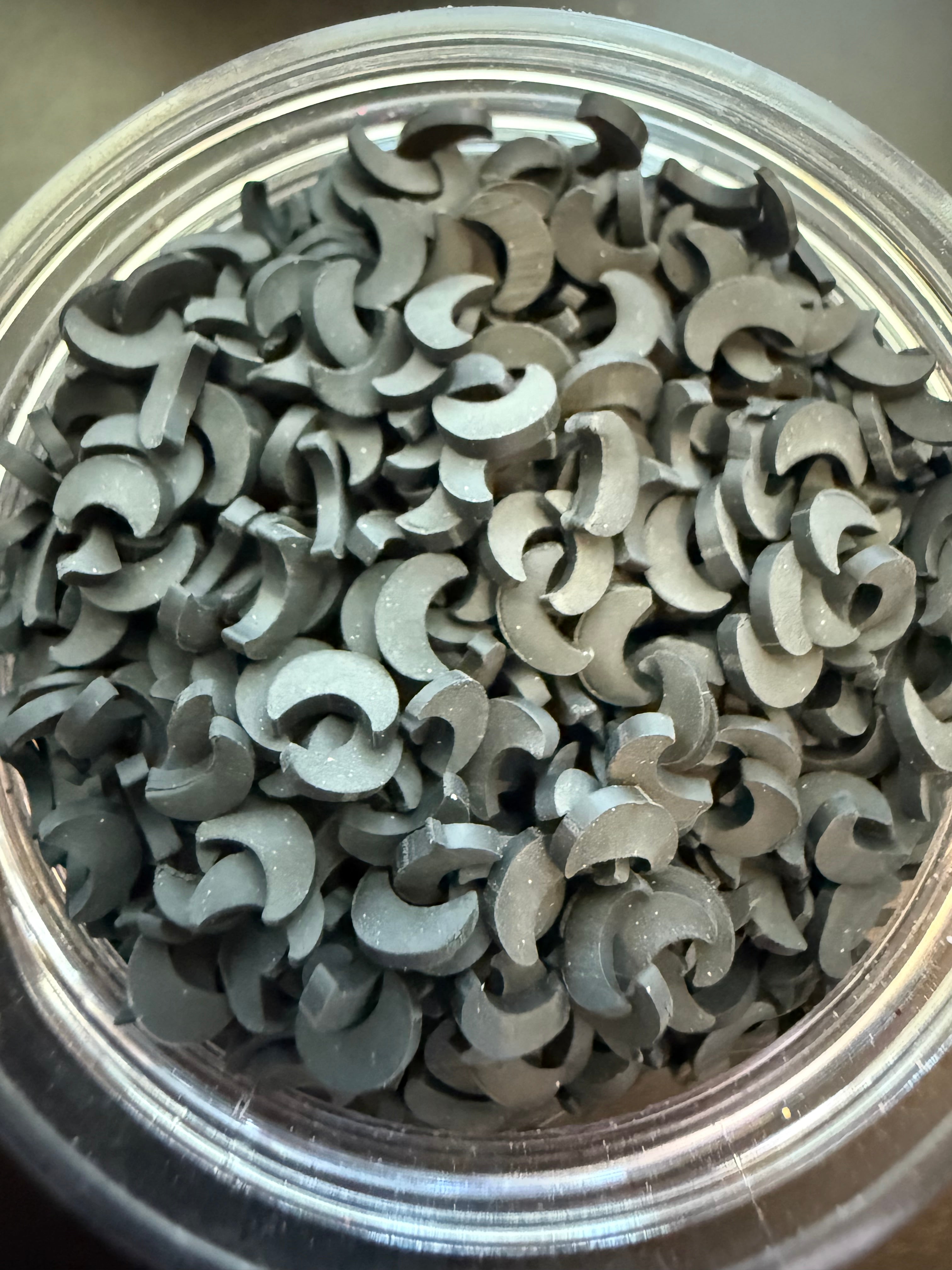 Black Moons - Polymer Clay