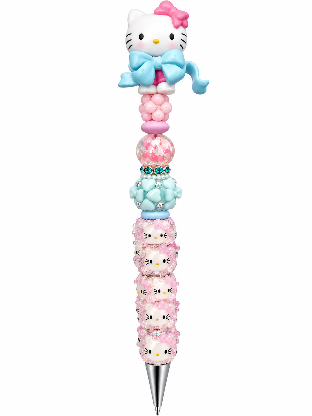 Premade Beadable Pen w/ Character