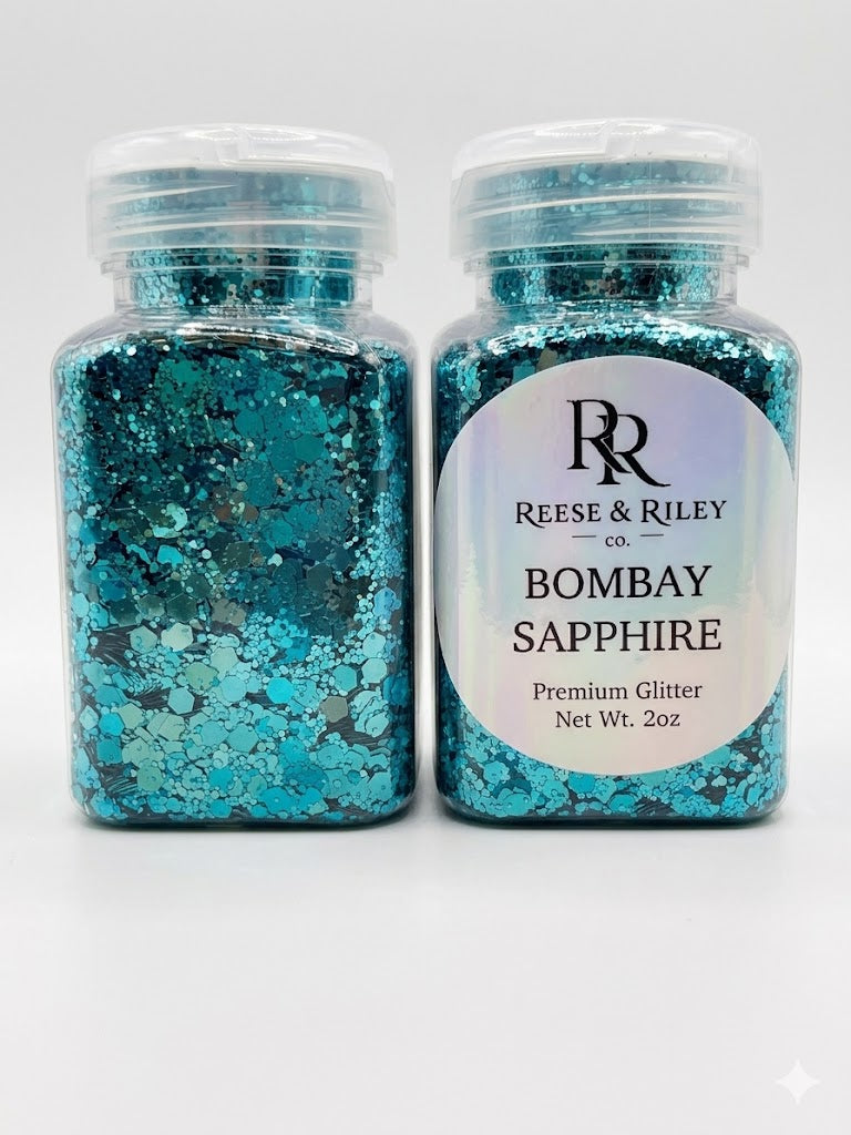Bombay Sapphire - Chunky Metallic