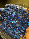 Blue Blood - Chunky Holographic
