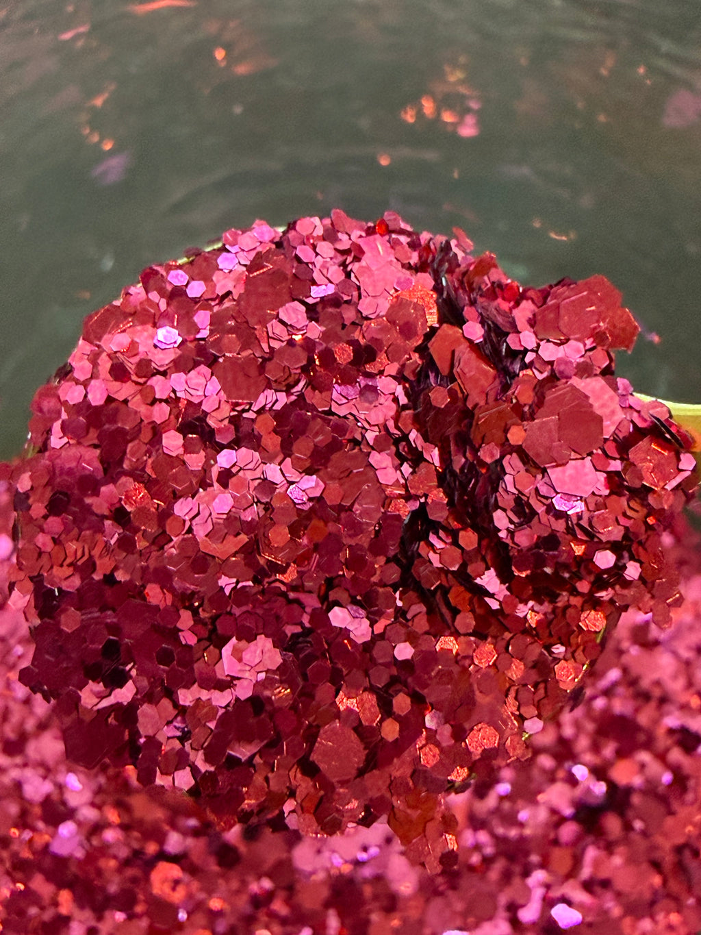Cranberry Crush - Chunky Metallic