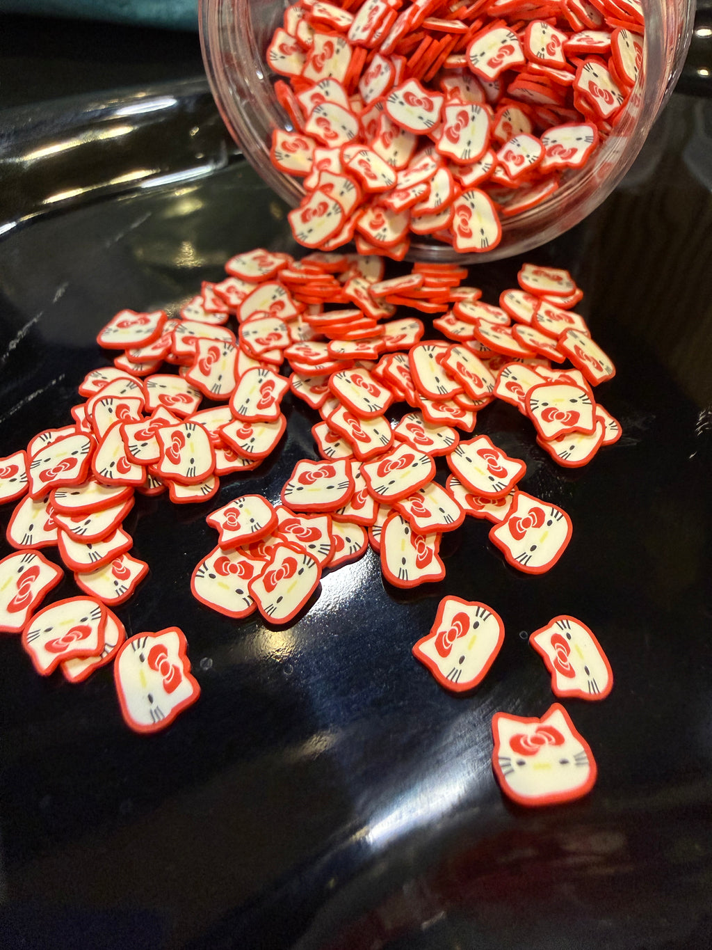 Red Kitty (HK) - Polymer Clay