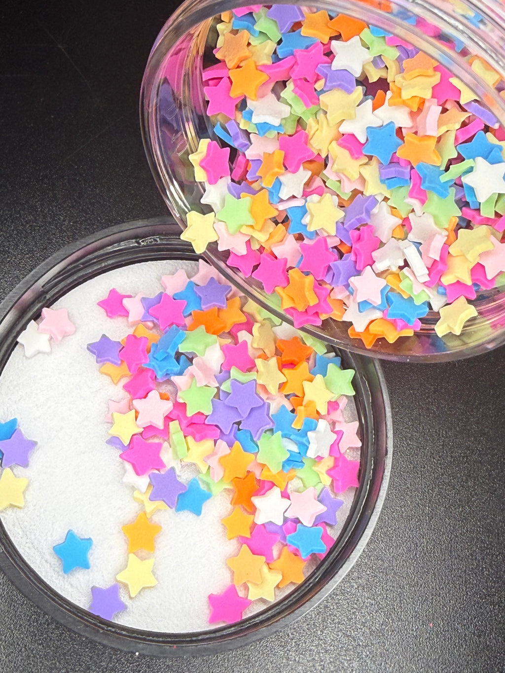 Pastel Stars - Polymer Clay