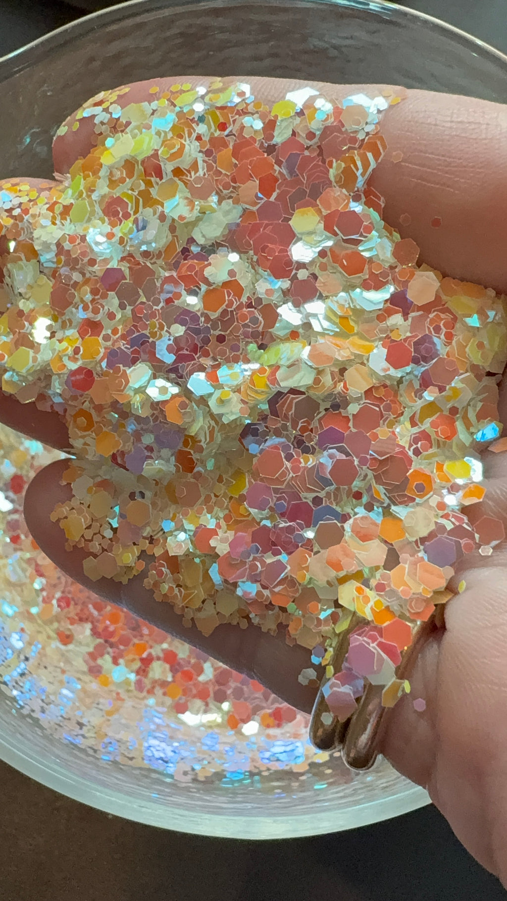 Harvest Moon - Chunky Iridescent