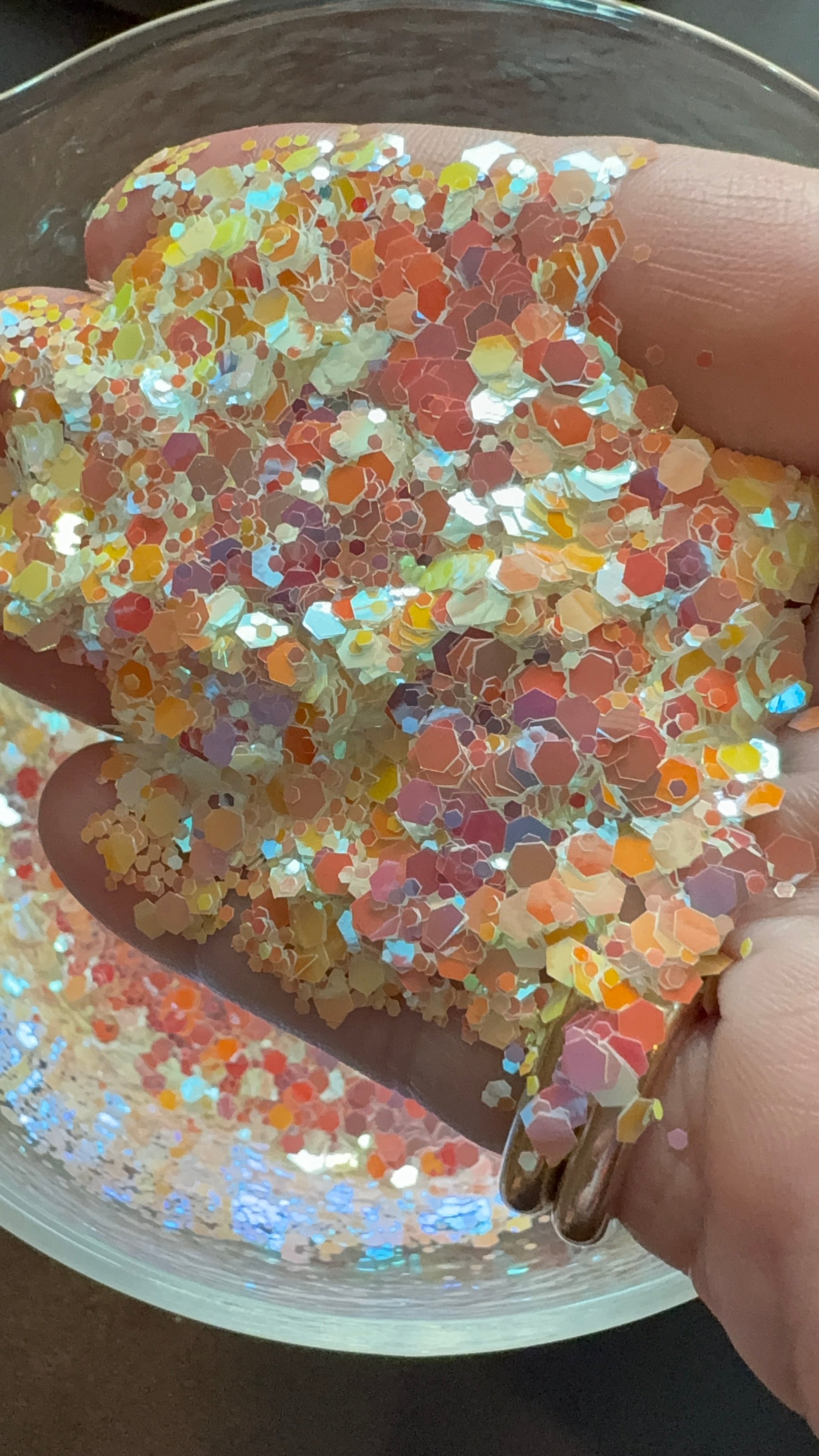 Harvest Moon - Chunky Iridescent