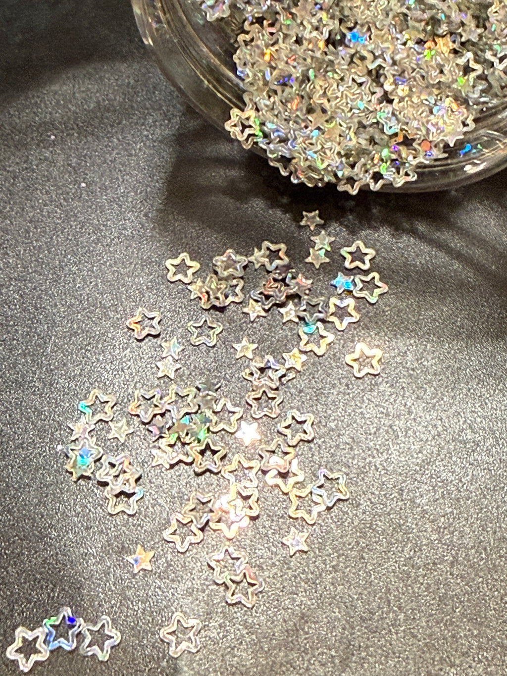 Holographic Stars- Shape Glitter