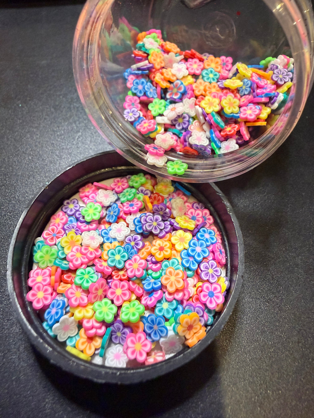 Colorful Flowers - Polymer Clay