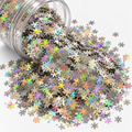 Holographic Snowflakes - Shape Glitter