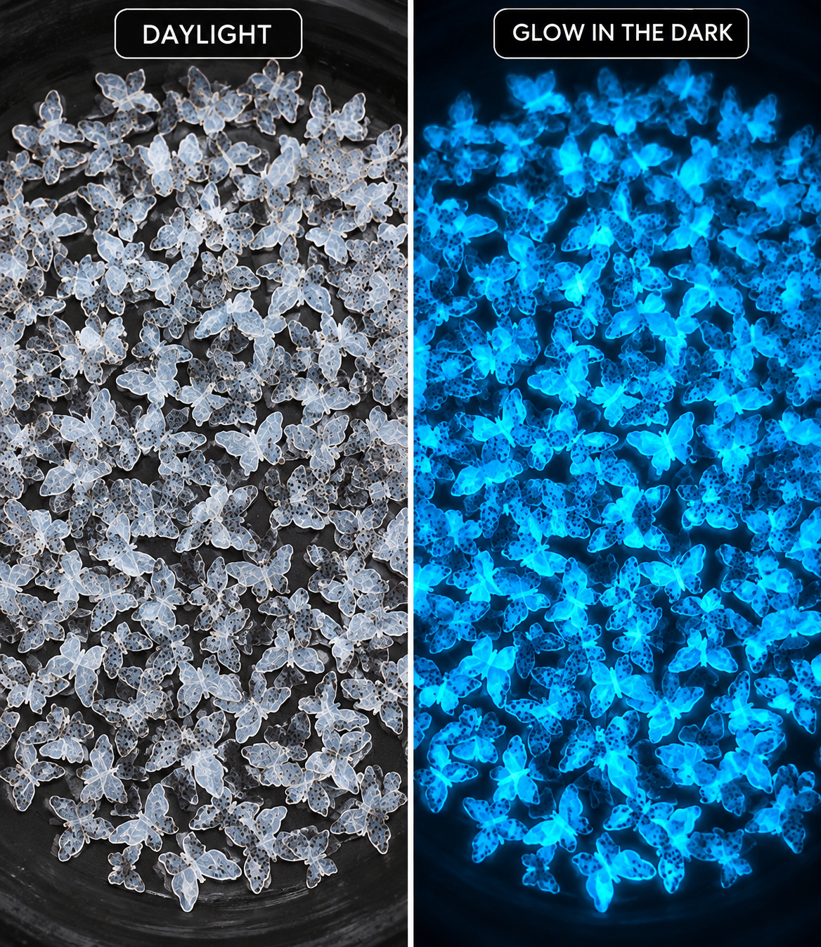 Glowflies - Glow Glitter Shapes