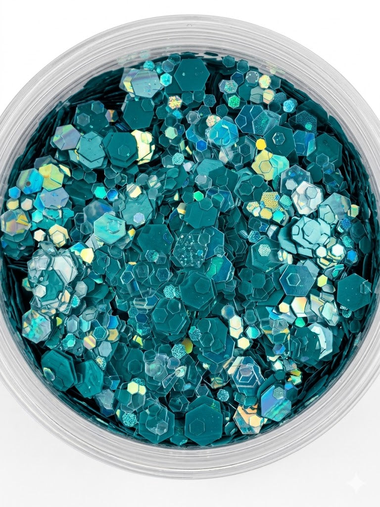 Bombay Sapphire - Chunky Metallic
