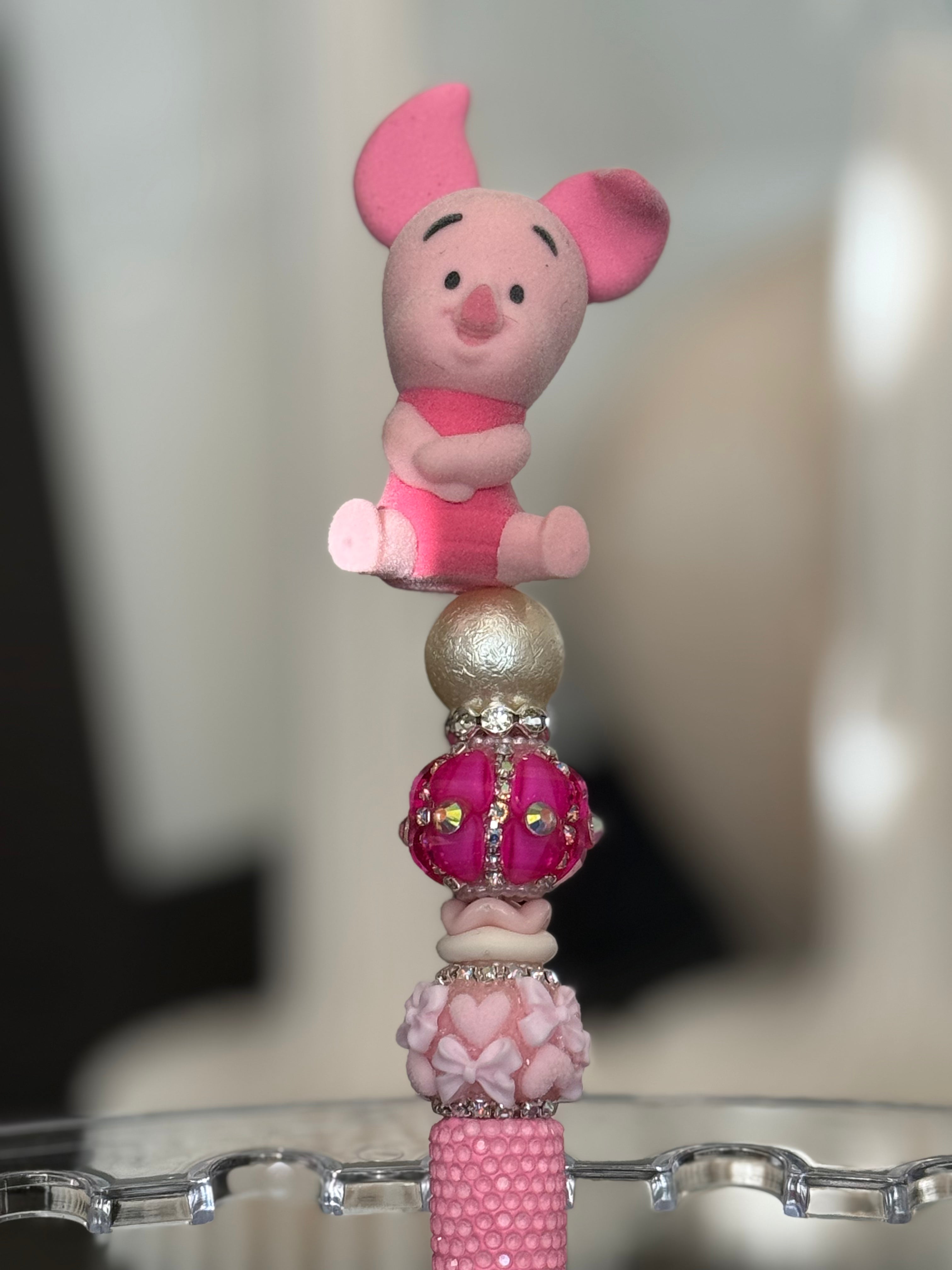 Premade Beadable Pen w/ Character