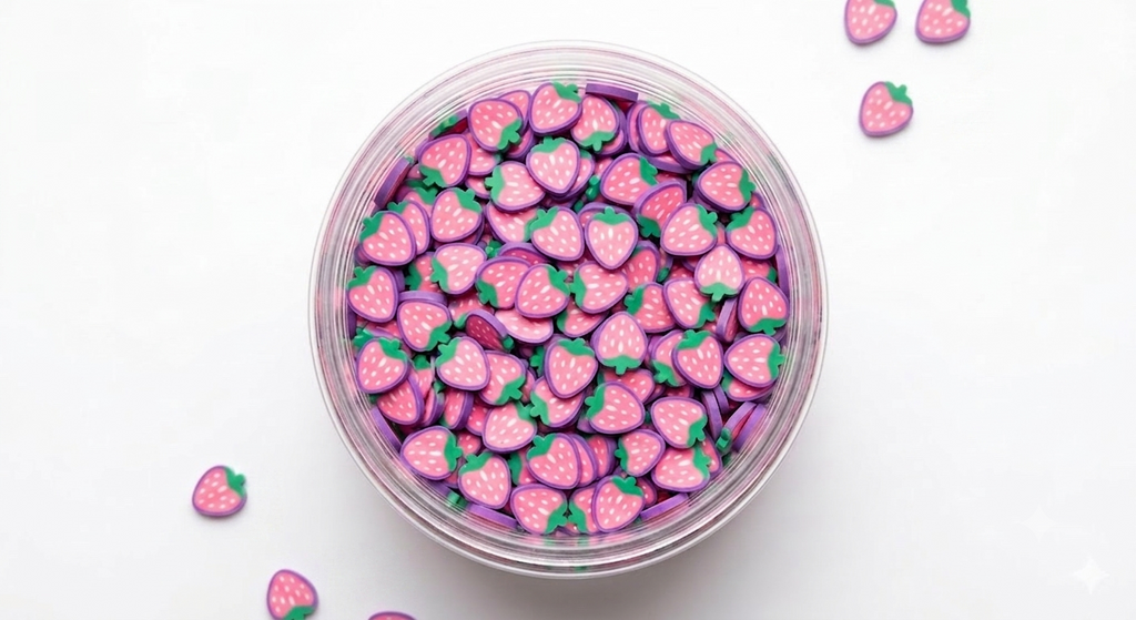 Strawberries - Polymer Clay