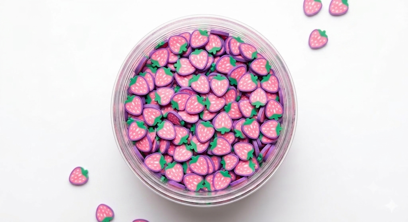 Strawberries - Polymer Clay
