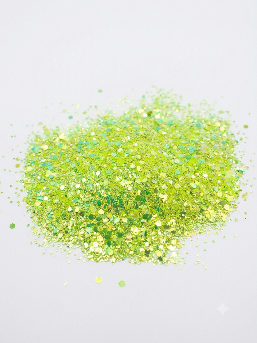 Electric Daisy - Chunky Bubble Glitter