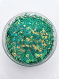 Neon Cactus - Chunky Iridescent