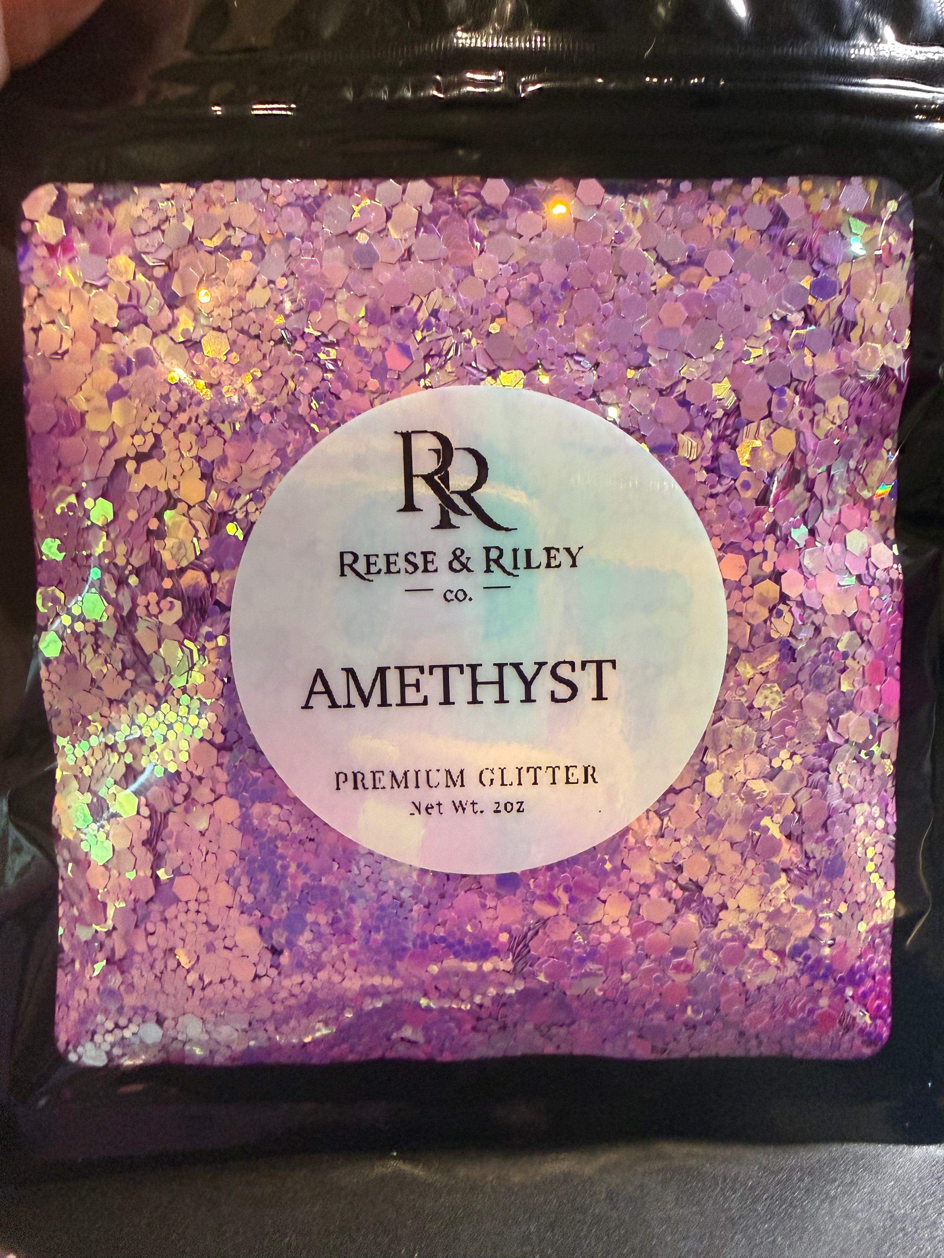 Amethyst - Chunky Iridescent