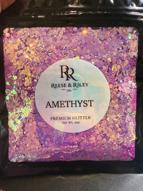 Amethyst - Chunky Iridescent
