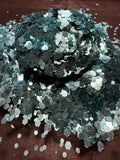 Teal Deal - Chunky Metallic Matte