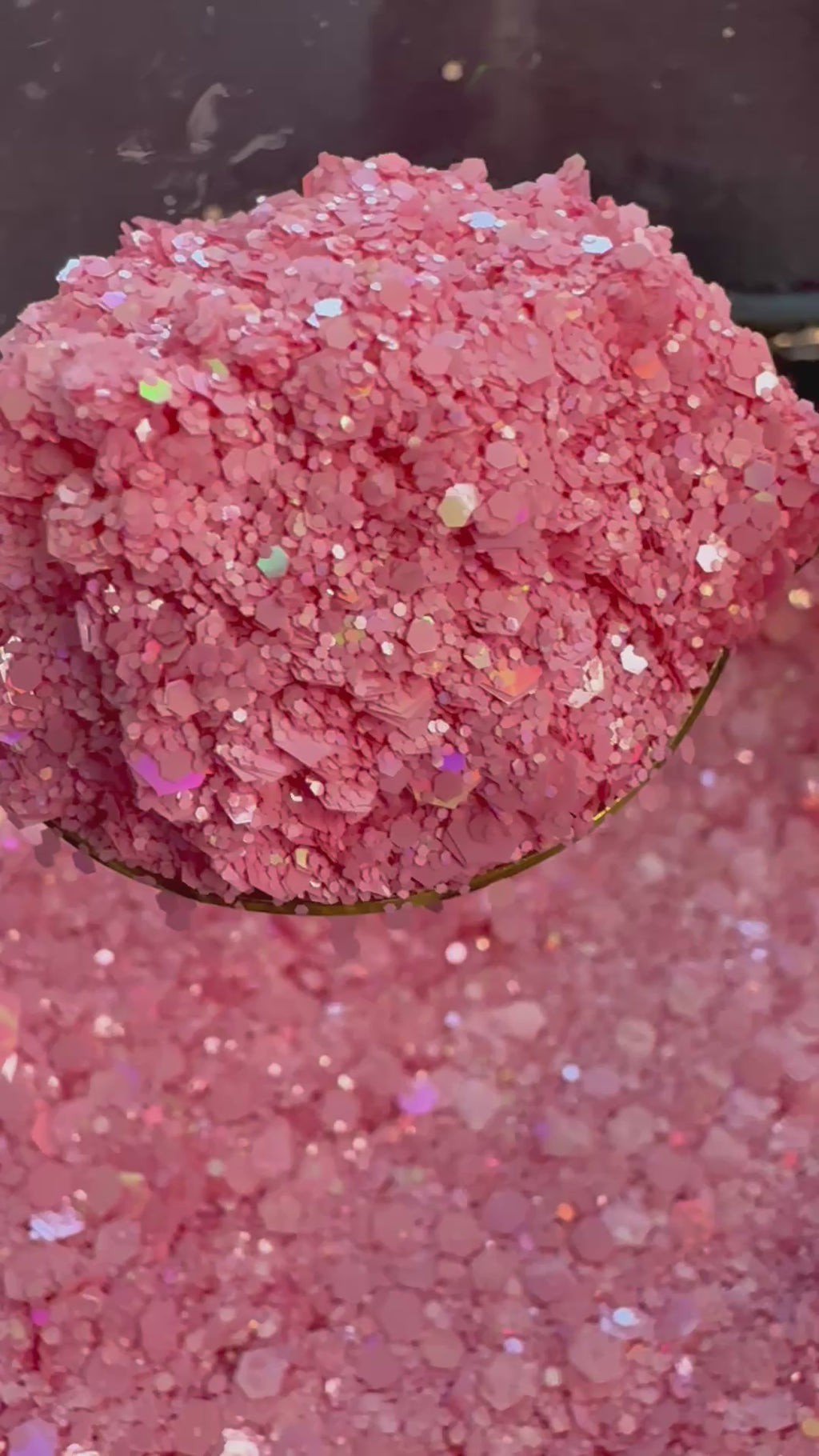Peony - Chunky Iridescent