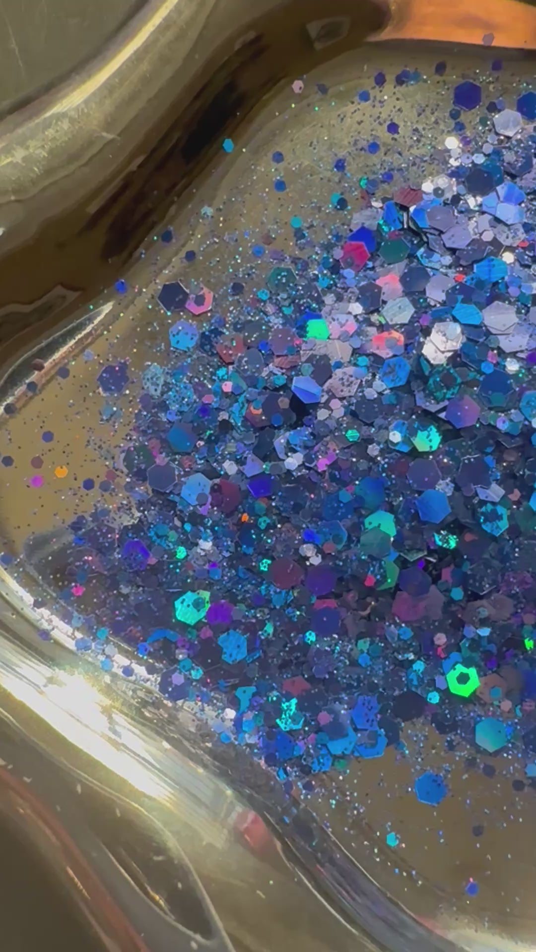 Blue Blood - Chunky Holographic