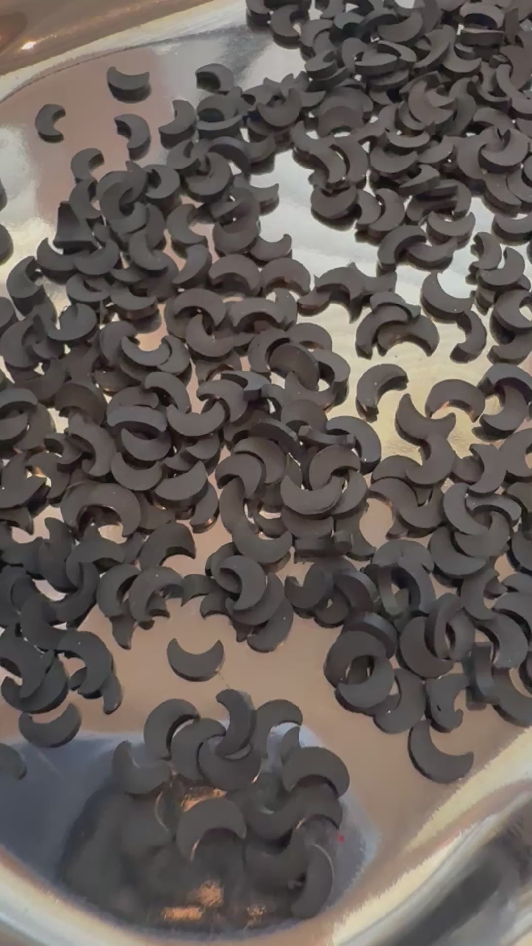 Black Moons - Polymer Clay